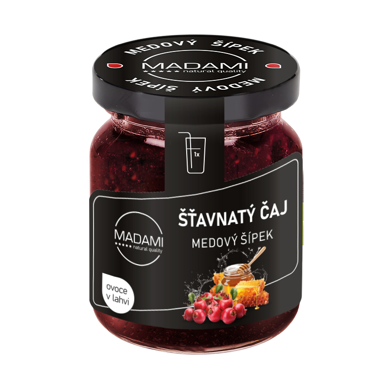Šťavnatý čaj: Medový šípek