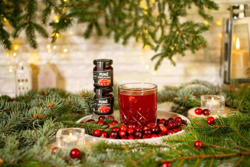 MADAMI Punč Navátá brusinka