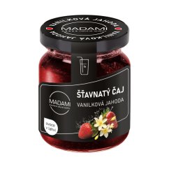 Vanilková jahoda: šťavnatý čaj