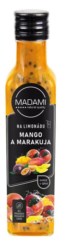 Mango & Marakuja 250 ml: owoce do lemoniady