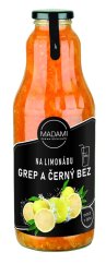 Grep & Čierny Bez 1000 ml: ovocie na limonádu