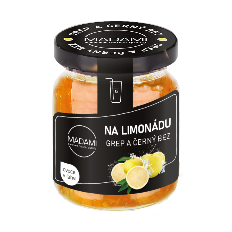 Ovoce na limonádu: Grep a černý bez