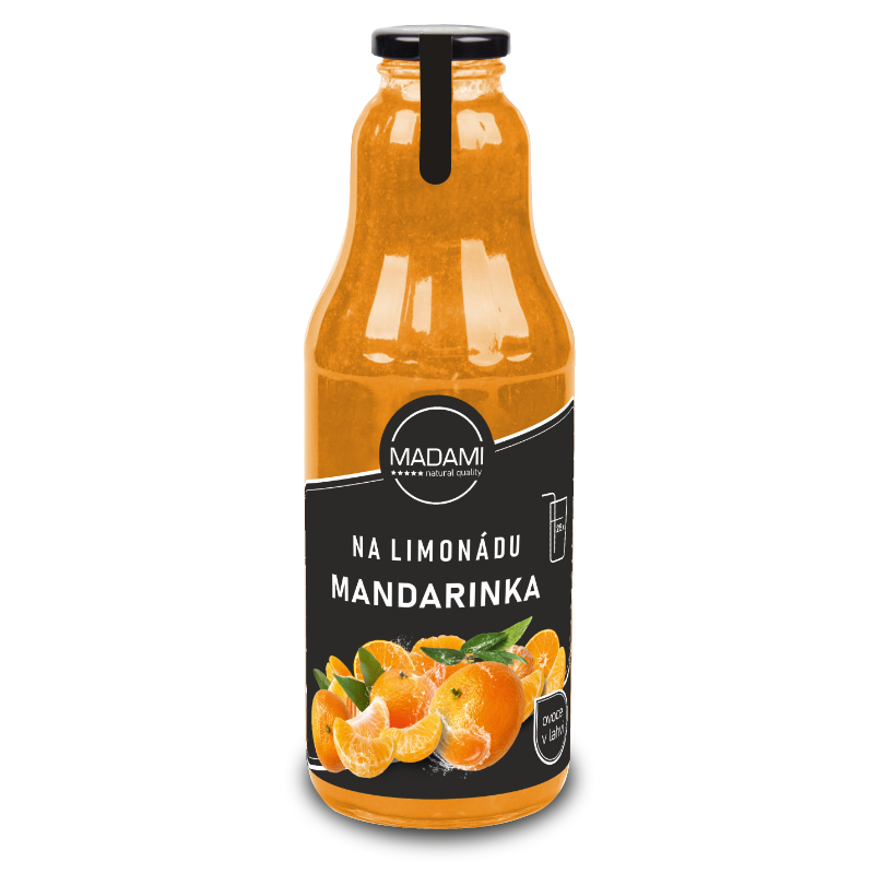 Ovoce v lahvi Mandarinka na limonádu 1000 ml
