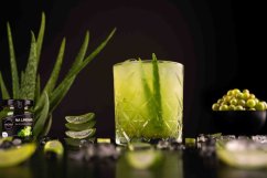 Aloe Vera & Agrest 1000 ml: owoce na lemoniadę