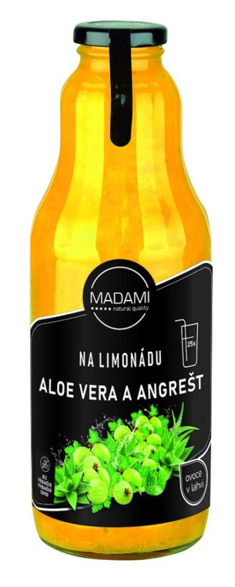 Aloe Vera a Angrešt - Ovoce na limonádu