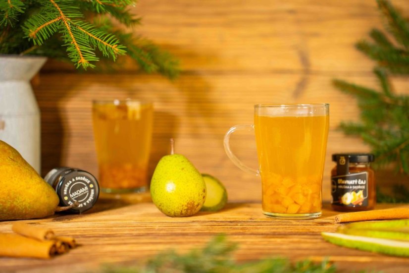 Hruška a škorica 55 g: šťavnatý čaj