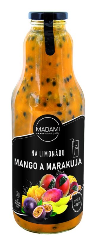 Mango & marakuja 1000 ml: ovocie na limonádu