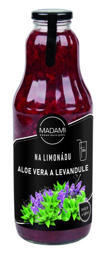 Aloe vera & levanduľa 1 000 ml: ovocie na limonádu
