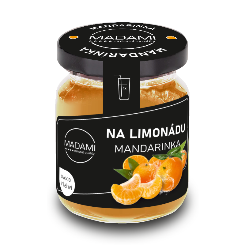 Mandarínka 60 g: ovocie na limonádu
