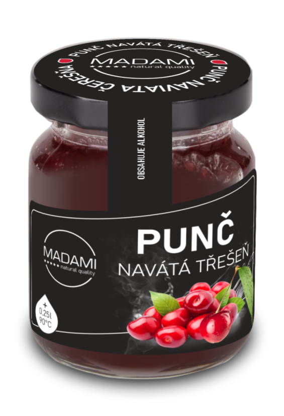 Ovocný punč - navátá třešeň Ovocný punč - navátá třešeň