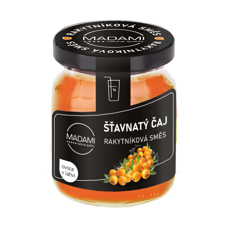 Rakytníková zmes 55 g: šťavnatý čaj