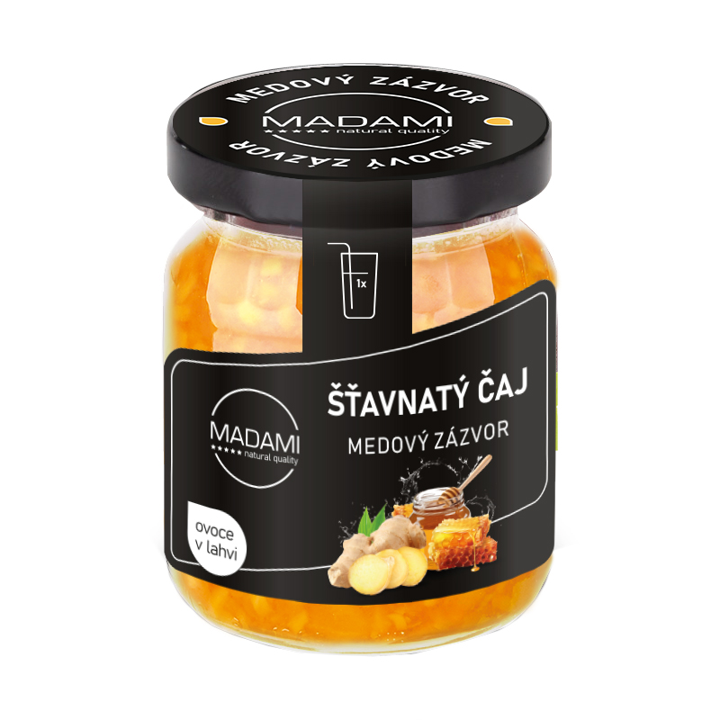 Šťavnatý čaj: Medový zázvor