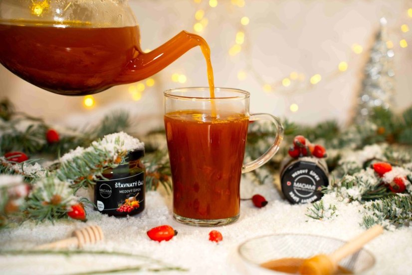 Miodowa róża 500 g: soczysta herbata