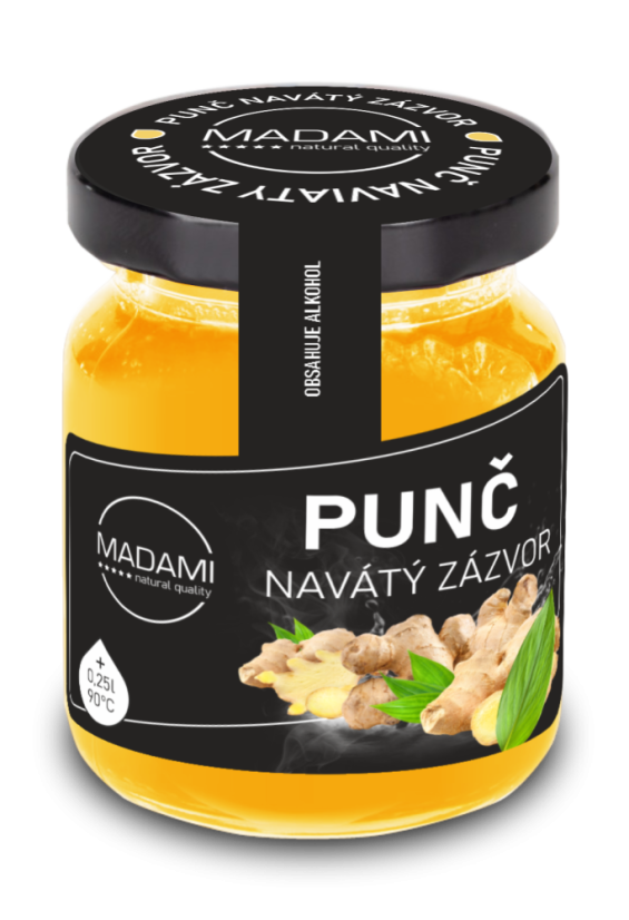 Ovocný punč - navátý zázvor
