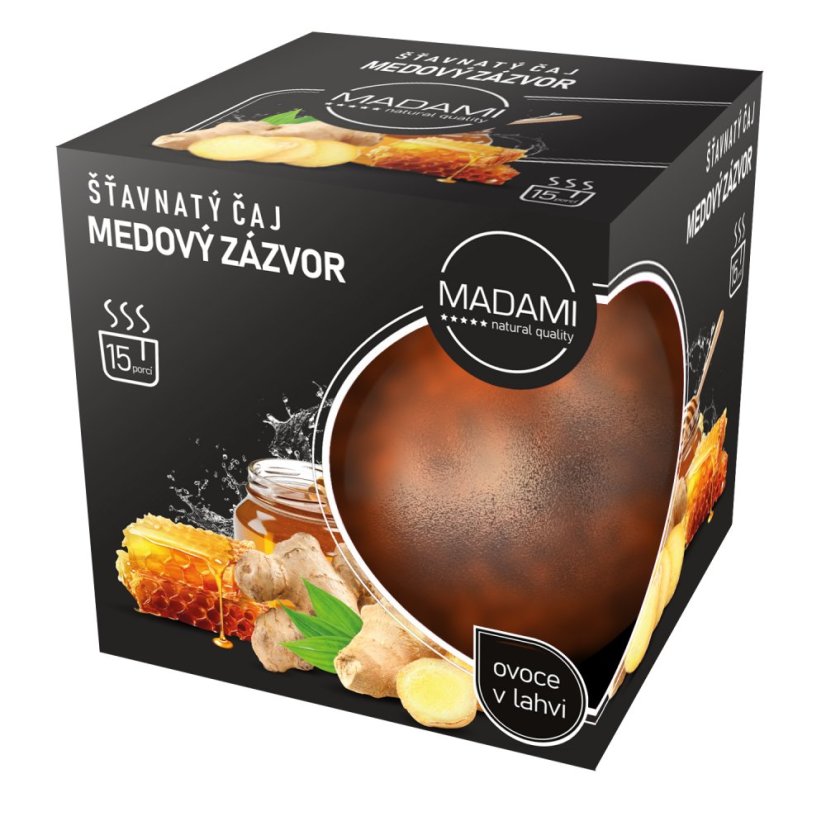 Šťavnatý čaj - Zázvor s medem 500g 