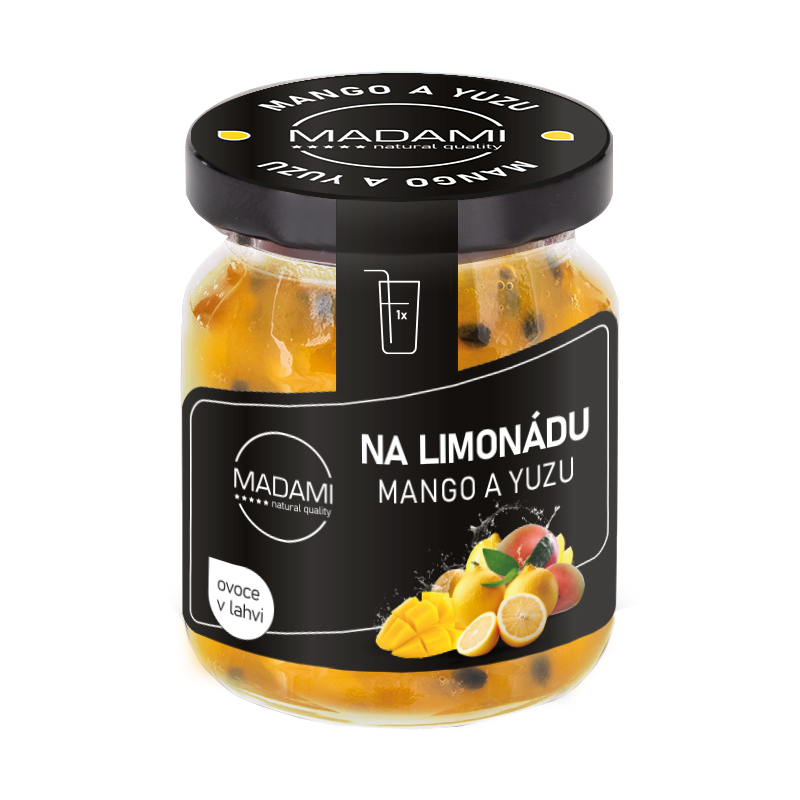 Mango a Yuzu 60g: ovocie na limonádu
