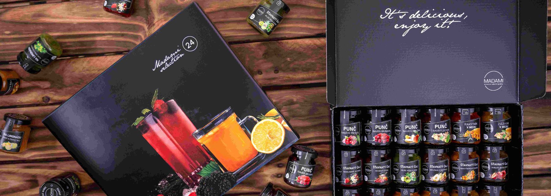 Luxusní ovocniéry s výběrem toho nejlepšího, co v MADAMI vyrábíme.