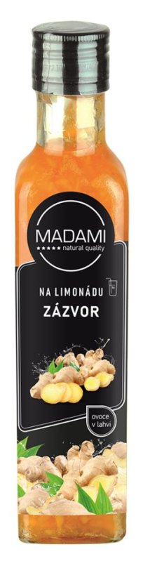 Zázvor 250ml: ovoci na limonádu