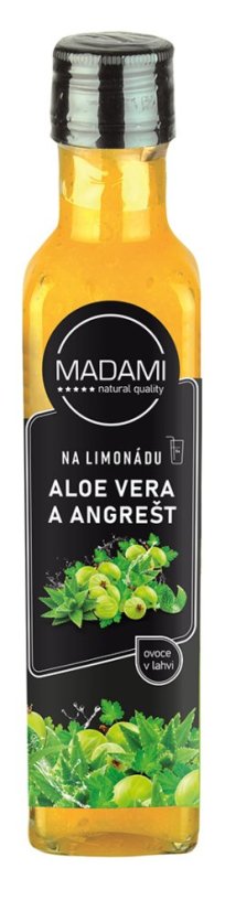 Aloe Vera & Agrest 250 ml: owoce na lemoniadę