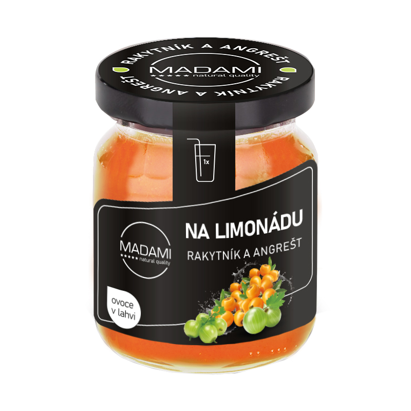 Ovoce na limonádu: Rakytník a angrešt.