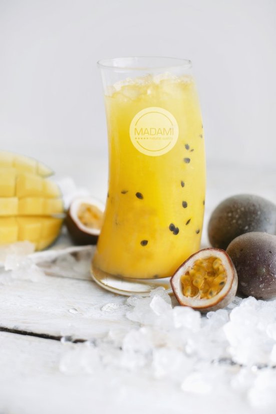 Mango & Marakuja 250 ml: owoce do lemoniady