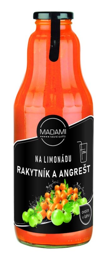 Rokitnik & Agrest 1000 ml: owoce na lemoniadę