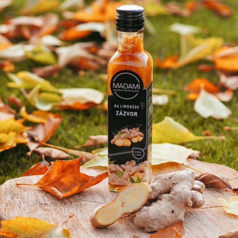 Imbir 250ml: owoce do lemoniady